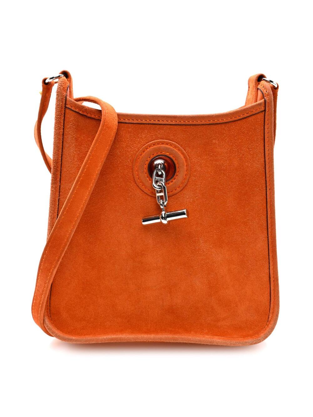 Hermes Veau Doblis Vespa Tpm Orange #345014H14B